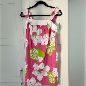 Lilly Pulitzer White and Pink Dress